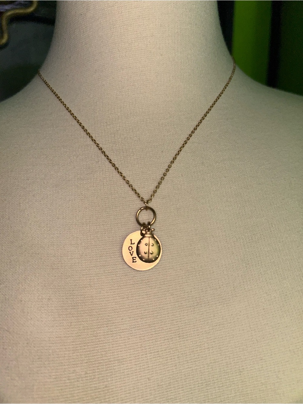 Ladybug Love Necklace